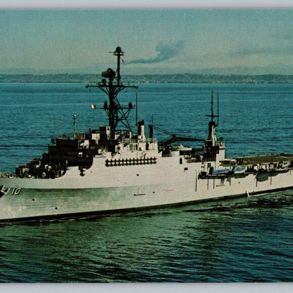 Postcard  Unposted Warships [Assorted] Lot of 8 Historic Collection #1174 - Picture 13 of 16